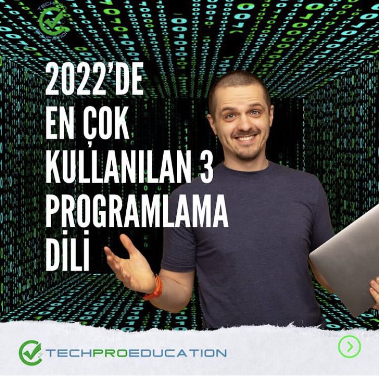 techproedu_tr's tweet image. 2022 yılında en çok kullanılan 3 programlama dili
#yazılım #kodlama #programlama #data #veribilimi #bilişim #java #github #Python