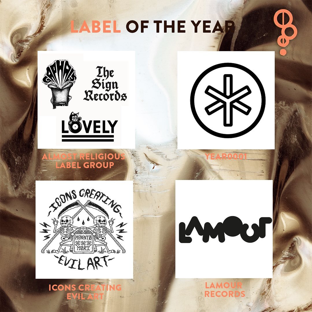 N O M I N A T I O N
"Misfits aren't misfits among other misfits."
Thank you @manifestgalan for nominating us among this selection of great labels for the 'Label of the year' award. We are all Icons Creating Evil Art 🖤; 
<a href="/GaphalsRecords/">Gaphals</a> 
<a href="/year0001online/">year0001online</a> 
<a href="/Lamour_records/">Lamour records</a>