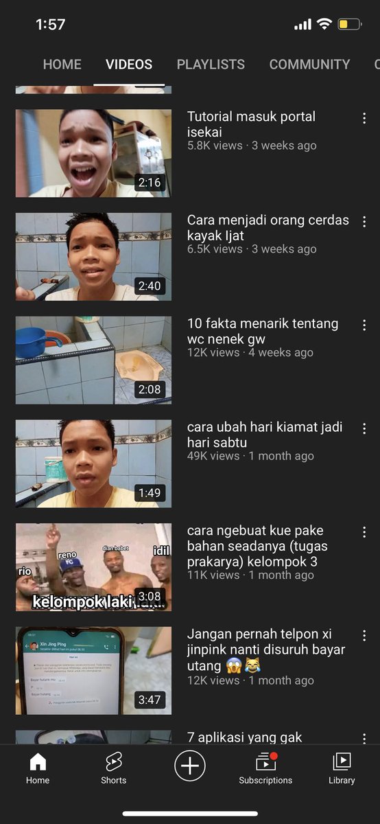 senjatanuklir's tweet photo. Channel favorit https://t.co/FTnLurH7jk