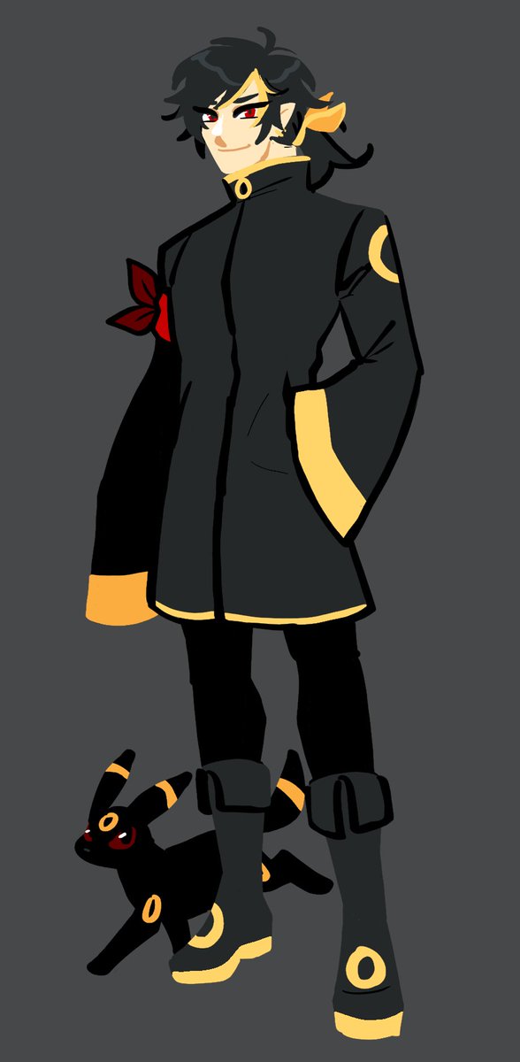 ブラッキー 「POKEDDEXY 2: DARK - No. 197 」|Reaper ✨のイラスト