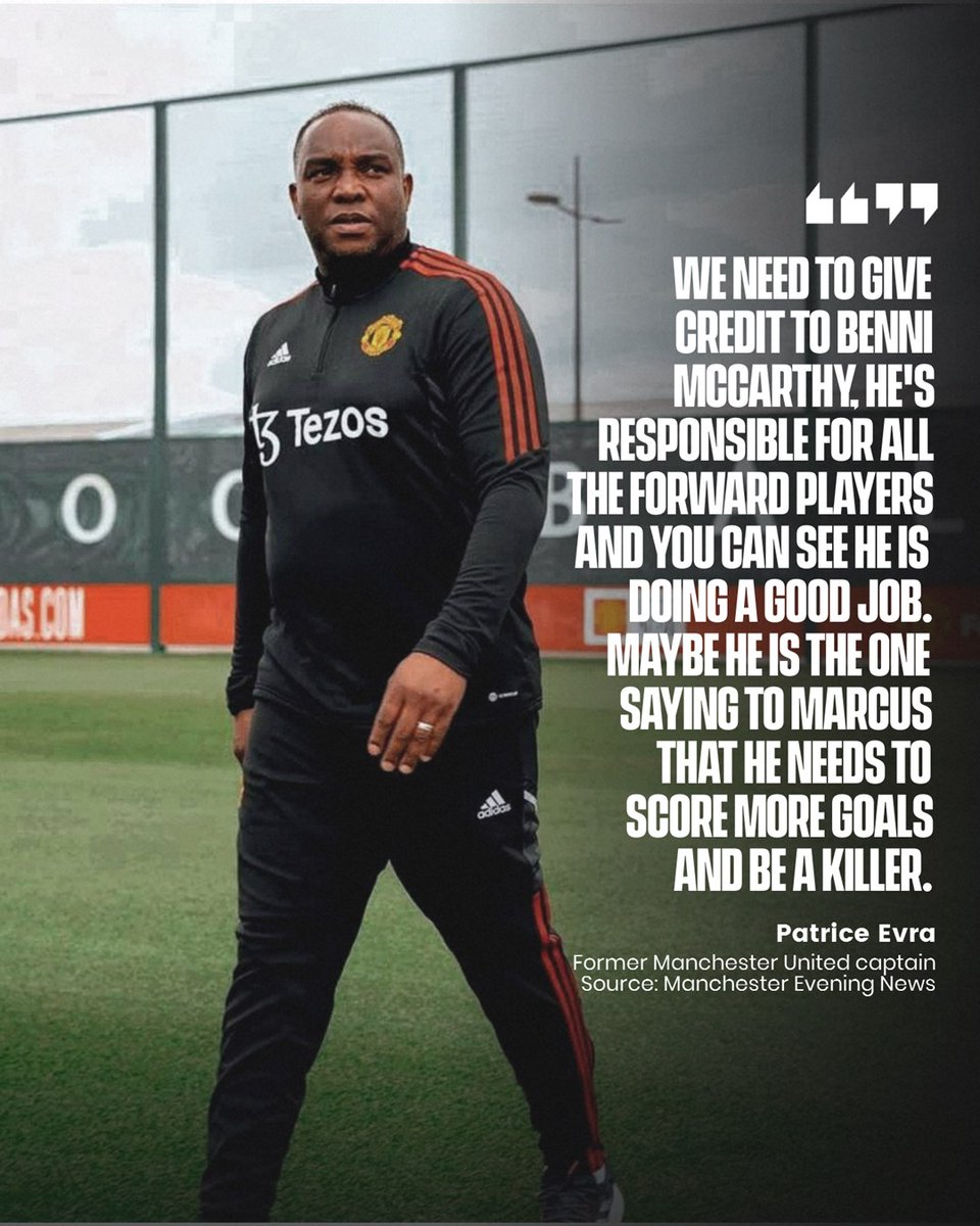 Spot on, <a href="/Evra/">Patrice Evra</a>! 👏🏾🙌🏾
<a href="/bennimccarthy17/">Benni McCarthy</a>