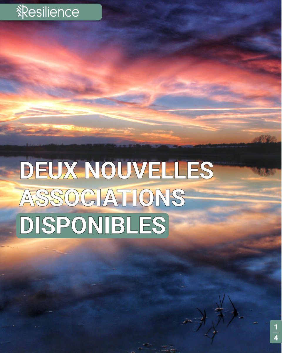 ResilienceGreen's tweet photo. Deux nouvelles associations sont disponibles sur l'application, venez vite les découvrir 💚
#consommermieux #consommerautrement #responsable #soutenir #association #responsable #engagement #solidaire #app #france #paris  #HUMY @ProtecDesOceans https://t.co/iqjR1GQ4Tc