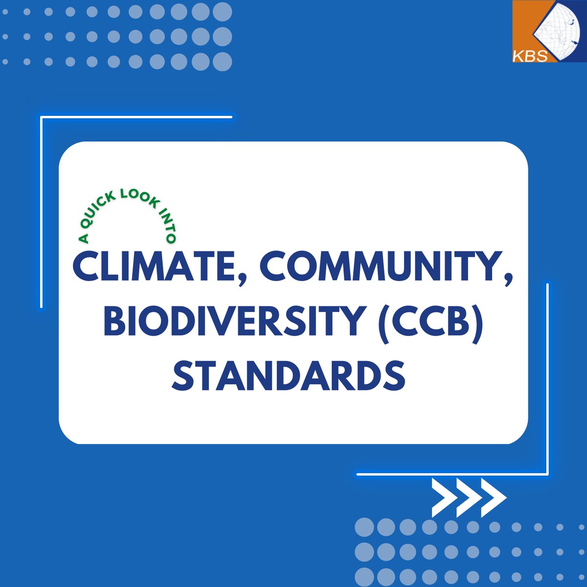 kbs_pvt_ltd's tweet photo. This post will give you an introductory synopsis of the Climate, Community, Biodiversity (CCB) Standards. Take a look:
#verra #carbon #carboncredits #carbonfree #carbonfootprint #carbonneutral #cdm #cleandevelopmentmechanism #cleanenergy #CCB #standards #carbonemissions https://t.co/MYrPcgk4vi