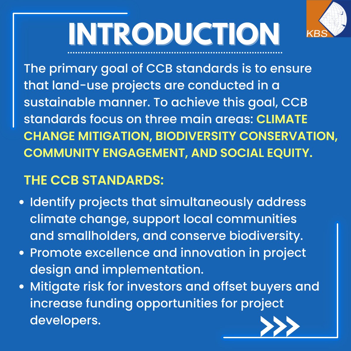 kbs_pvt_ltd's tweet photo. This post will give you an introductory synopsis of the Climate, Community, Biodiversity (CCB) Standards. Take a look:
#verra #carbon #carboncredits #carbonfree #carbonfootprint #carbonneutral #cdm #cleandevelopmentmechanism #cleanenergy #CCB #standards #carbonemissions https://t.co/MYrPcgk4vi