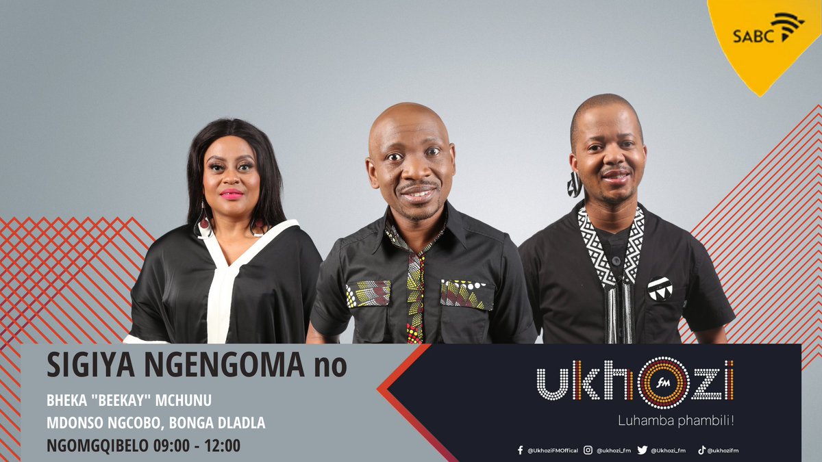 ukhozi_fm's tweet photo. Sigiya Ngengoma no-@Bhekamchunu kusukela ngo 09:00-12:00
https://t.co/fVbGCSQhNI 
#SigiyaNgengoma #UkhoziFM #ImfundoIyadlisa https://t.co/E5zBT7ho3D