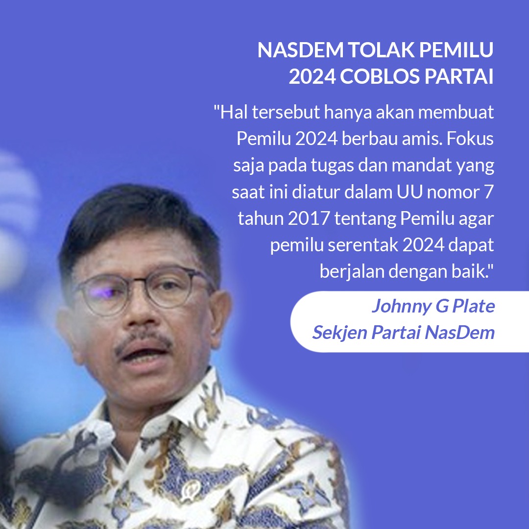 jeejenny18's tweet photo. Nasdem sudah sangat tegas @NasDem @aniesbaswedan #Na5dem #NasdemNomer5 #ItsTime https://t.co/LvUhq00VGM