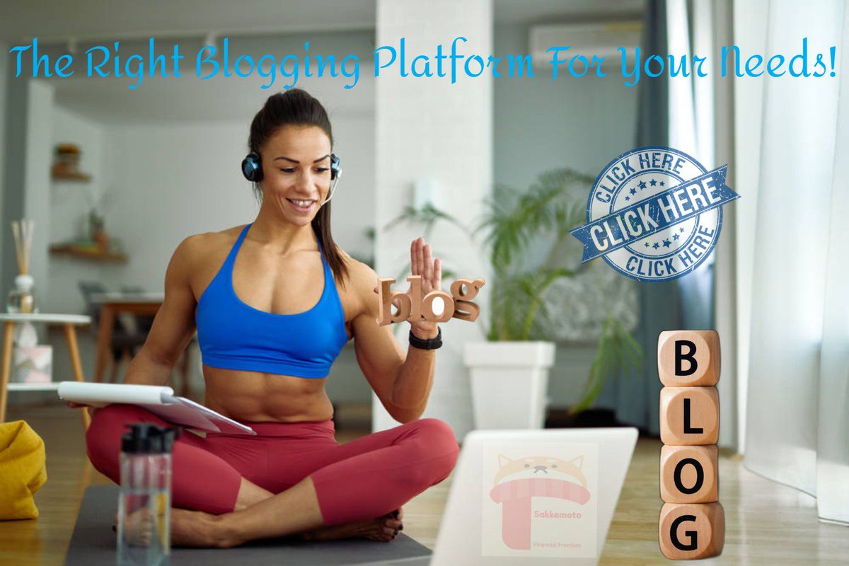Sakkemotobiz's tweet image. Looking for the right blogging platform?

This post will discuss the different features and options available to you,

so you can make an informed decision on what&apos;s best for your blog.

The Right Blogging Platform For Your Needs! #blog #blogmoney

sakkemoto.com/the-right-blog…