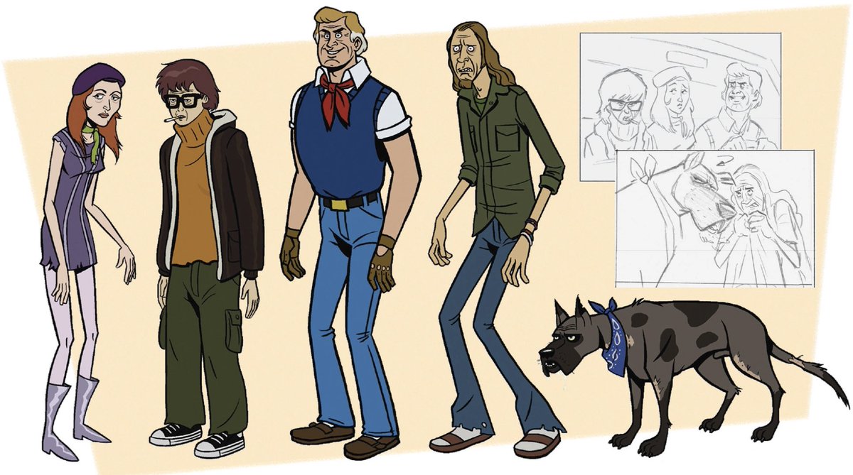 Venture Bros never gets enough credit for its absolute brilliance. In the second season that aired in lat 2006, the VB creators were aware that “Scooby-Doo adult parody” was pretty played out so they had the genius idea of making them all analogues for 1970s criminal figures