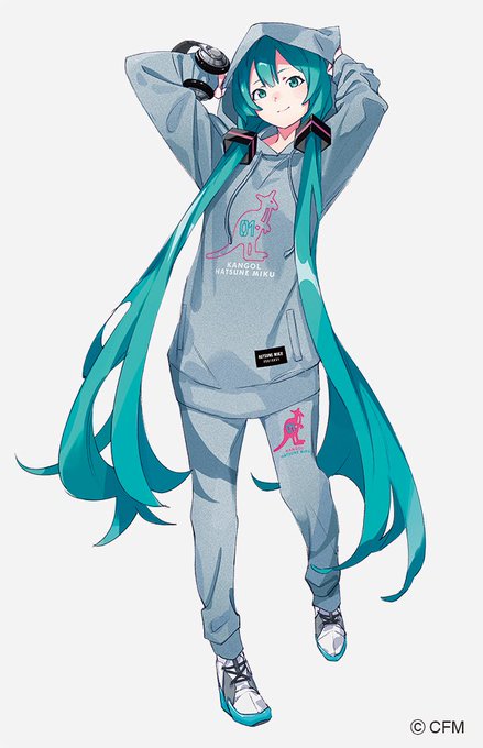 パーカーミク✨
 #初音ミク 