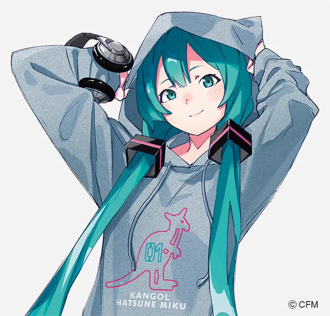 パーカーミク✨
 #初音ミク 