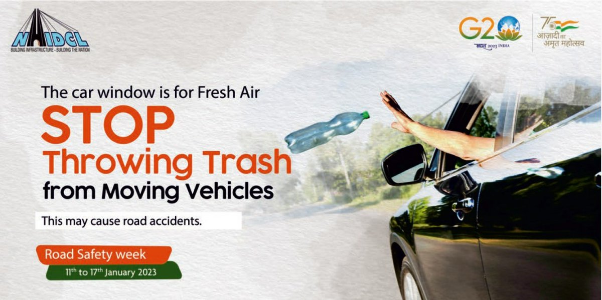 NhidclSrinagar's tweet photo. सड़क सुरक्षा, जीवन रक्षा।। 
#RoadSafetyWeek2023 https://t.co/7YX01kbCwQ