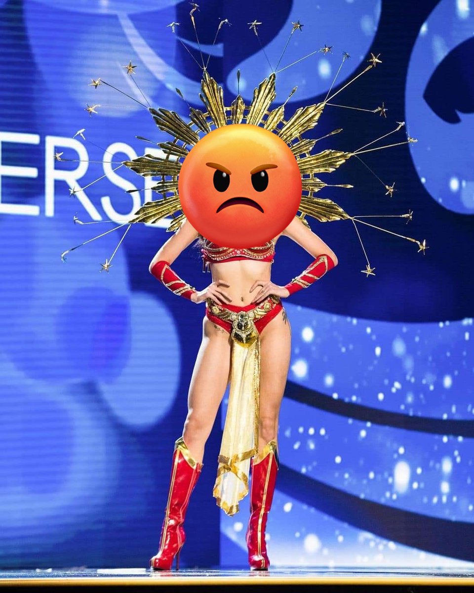 LeonOliverde's tweet photo. Ms. Universe sinalihan mo ha! Hnd cosplay at lalong hnd Ms. Gay! Nakakapangatal! https://t.co/AhJXBw3TTN