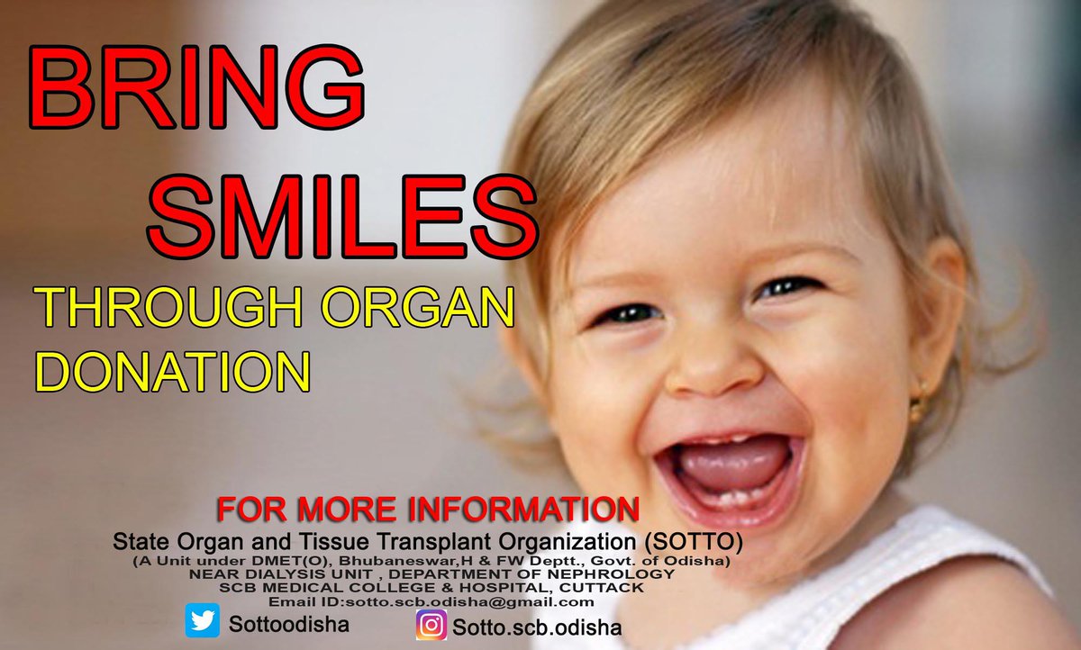 Your Donation can bring happiness to many families.A deceased donation can saves 8 lives. So do not waste  the organ. Pledge Now to Donate Organ...