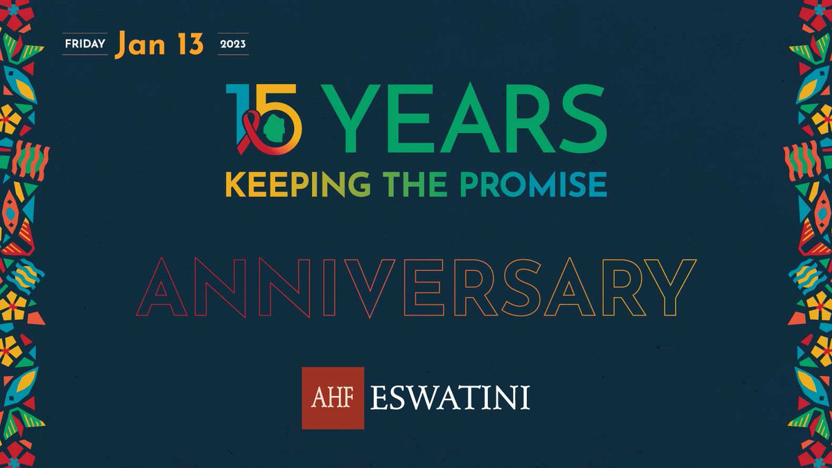 ahfafrica's tweet photo. AHF Eswatini is today Celebrating 15 years of Keeping the Promise as they officially open the new state-of-the-art Lamvelase Clinic (Centre of Excellence).

Streaming live https://t.co/8FzThJ83mq

@AIDSHealthcare https://t.co/xfDs6zs6ZW