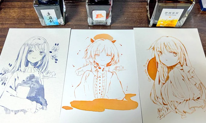ドローイング…☺️ 