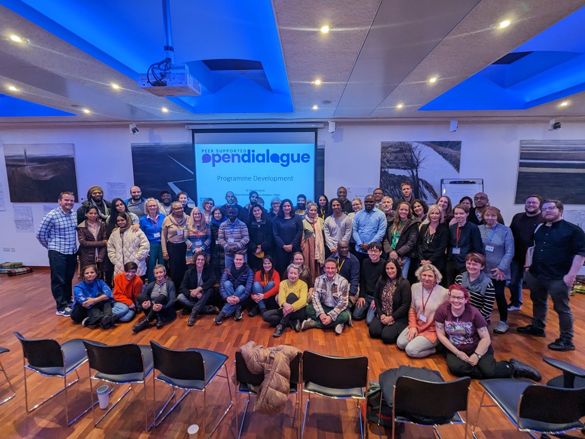 ❤️ our <a href="/CNWLNHS/">CNWL NHS FT</a> #OpenDialogue trainees on week 2 of the training .  Lots of deep thought, reflection + passion and energy for change 👏👏