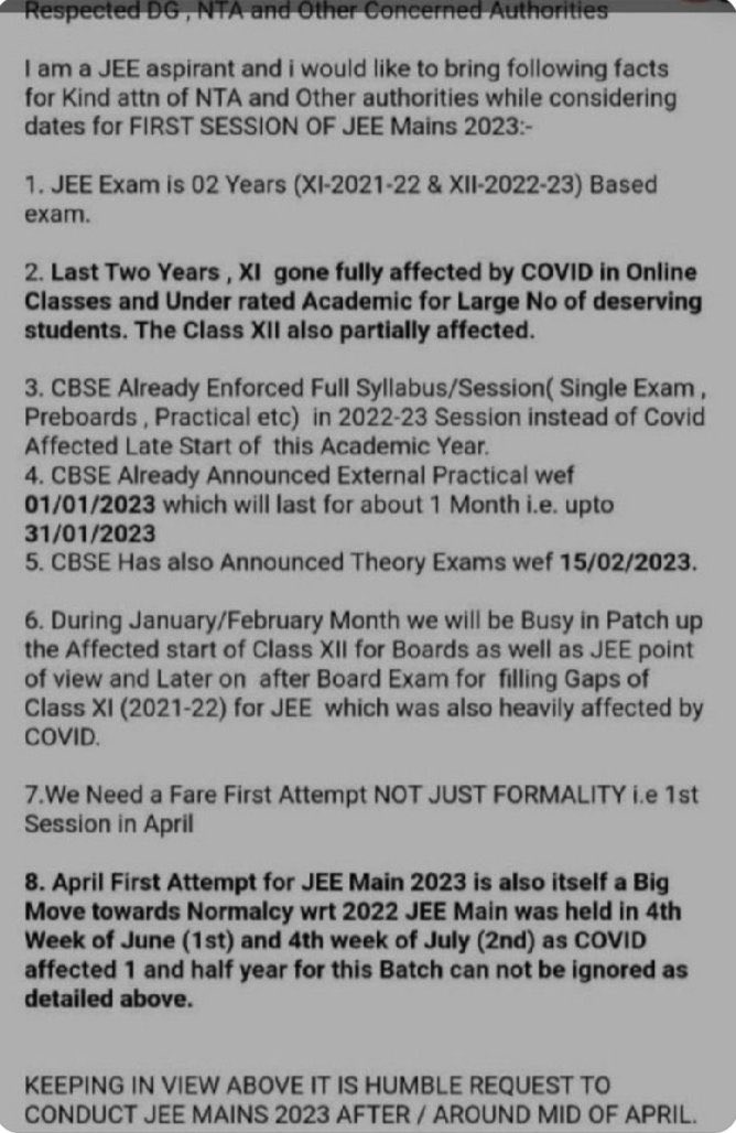 TheAnuragTyagi's tweet image. Think @DG_NTA @Rmadhurisengar @dpradhanbjp 
@ExamJaankari 
#JEEMain2023inApril #JEEAdv2023For2021Passouts