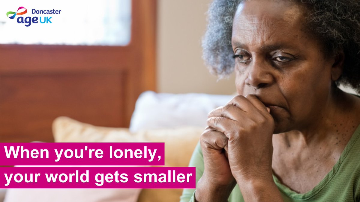 1.2 million older people in the UK are often lonely. Loneliness is a significant issue that is now widely recognised in society today.

If you or someone you know is suffering from loneliness, head to the link below to find out how we can help 👇

ow.ly/E1tp50Mk2Sa