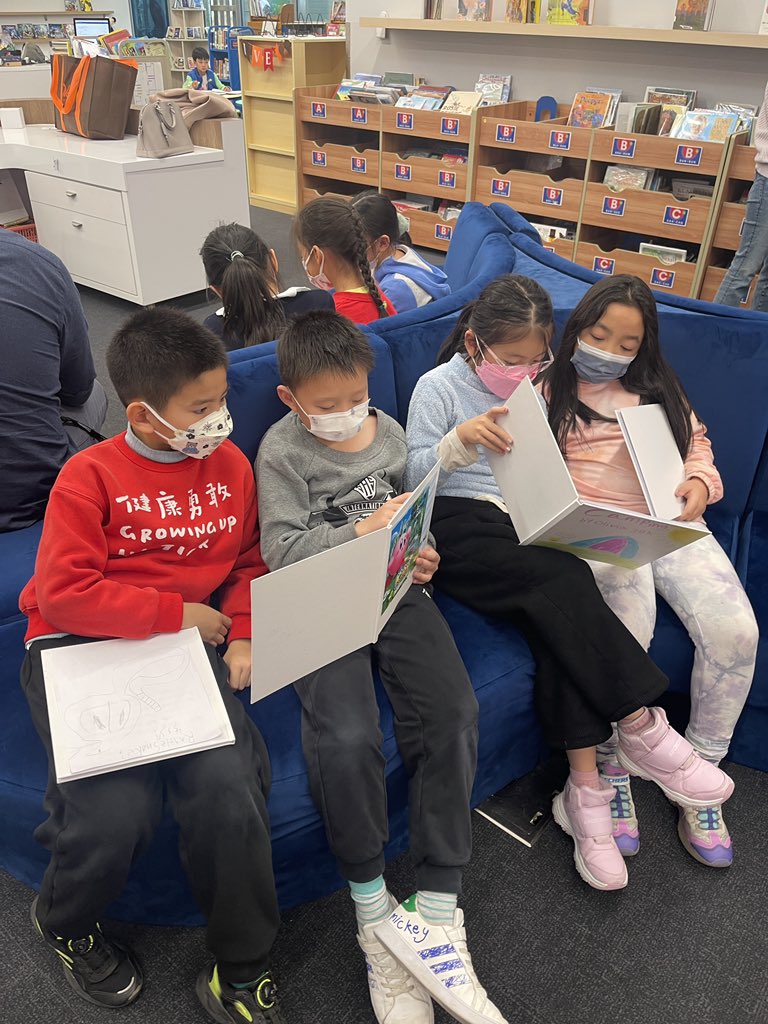 teachbk27's tweet photo. Our G3 Publishing Party was a great success. Kids worked hard on their informational books and were so proud to share with the G2s! #tcrwp #PDESrocks @SASchina https://t.co/YRAbXaoLVp