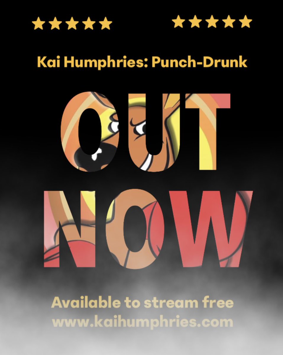 kaihumphries's tweet image. I’ve just released my stand-up comedy special “Punch-Drunk” on my shiny new website for free.
Hope you enjoy it 🥊🐿️
kaihumphries.com