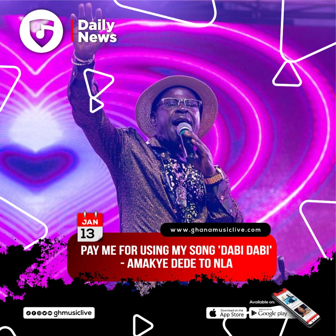 Pay Me For Using My Song 'Dabi Dabi' - <a href="/amakyedede_/">amakyedede_</a> TO NLA 

Read story on the Ghana Music Live App and / or on ghanamusiclive.com 
Link in Bio.

#ghmusiclive
#musiconthego
#GhanaMusicLiveOnPlayStore
#GhanaMusicLiveOnAppStore