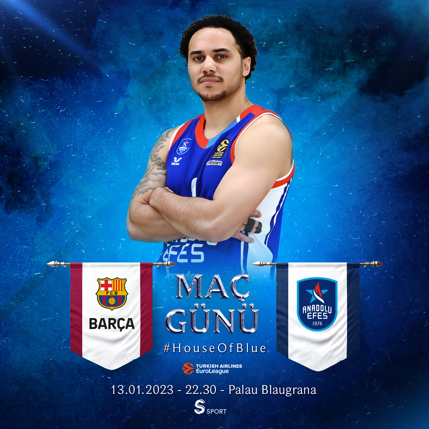 Barcelona Efes Maç Görseli
