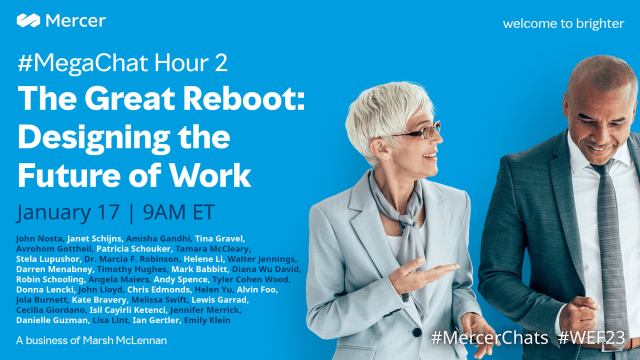 Don't miss our #MercerChats #MegaChat with @MESwift, @GuzmanD, @YuHelenYu, @SCEdmonds, @JALloyd4, @RobinSchooling, @TylerCohenWood, @MarkSBabbitt, @AndySpence & others as we discuss transformation and the accelerating pace of change in the... bit.ly/3CMR6iu