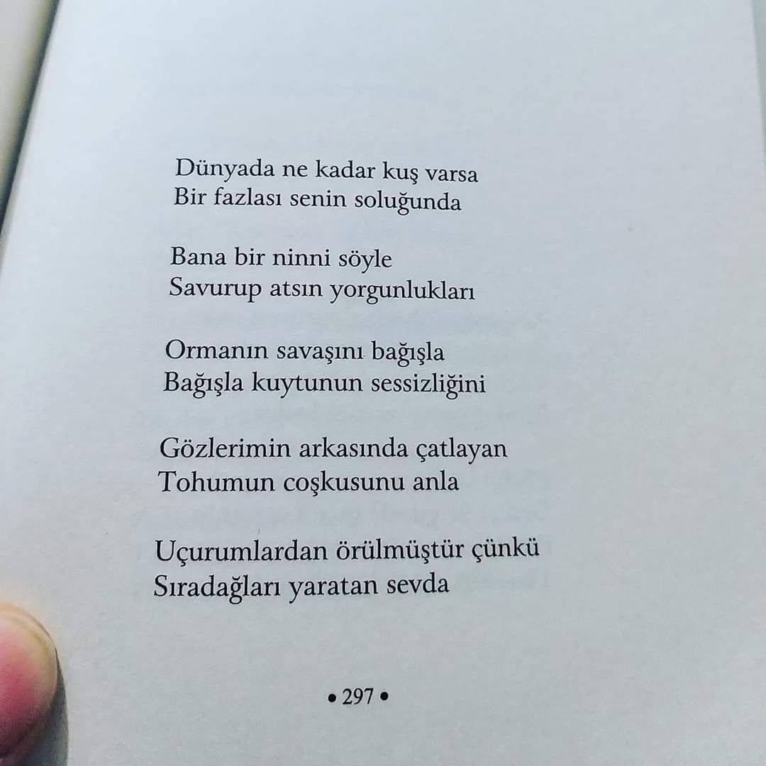 tuna__dem's tweet photo. Kalbimi bırakıyorum dizelere.
"Dünyada ne kadar kuş varsa
Bir fazlası senin soluğunda"
#ülkütamer #ulkutamer https://t.co/Hlc2peuU9S