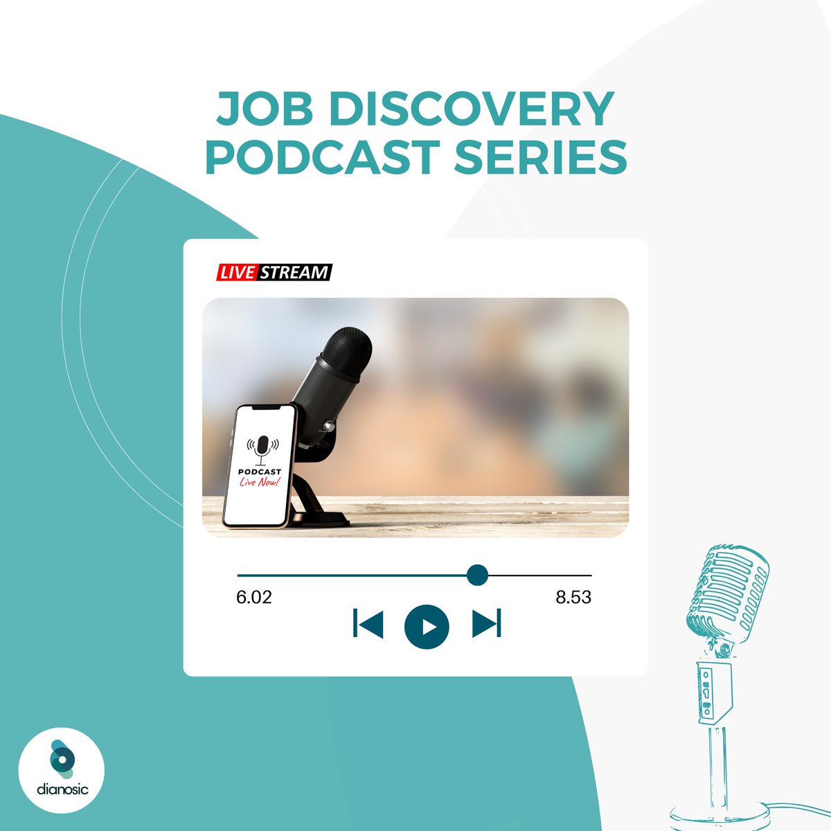 🎙 Discover all of our #Health #Podcasts on YouTube! 

✅ Recently, <a href="/Dianosicfrance/">dianosic</a> launched its new special podcast series "Job Discovery".

Introducing now <a href="/sarah_zahouani/">Sarah Zahouani</a> (CTO) and <a href="/PhilippeBastid1/">Philippe Bastide</a> (CEO).

🔗 To learn more, visit our YouTube channel 👉🏼 bit.ly/3EJvpjI