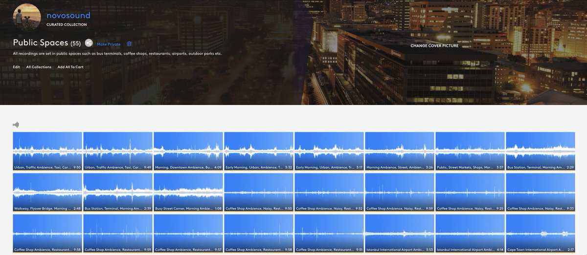 New #ambience recordings from downtown #CapeTown  (bus terminal, markets, etc.) were added to my @pond5 collection. Go and experience this unique #soundscape...

pond5.com/collections/48…

#pond5 #stocksound #postaudio #atmos #soundeffects #sounddesign #sfx #gameaudio #soundeditor