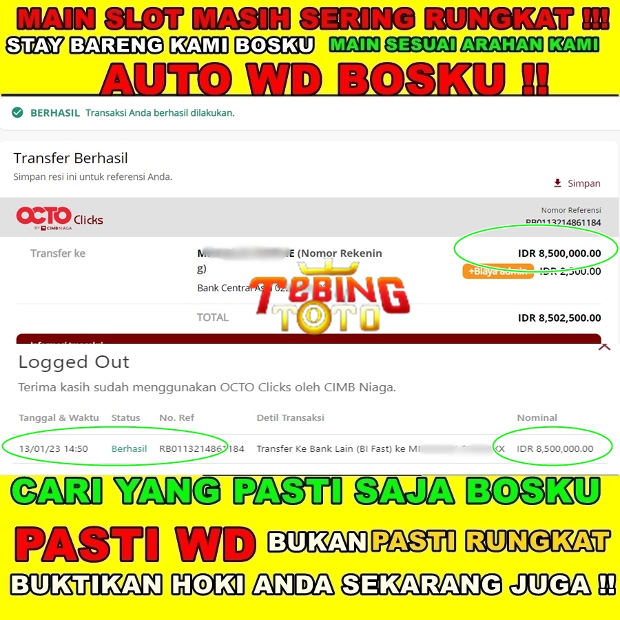 TEBINGTOTO's tweet photo. Seru main di TEBINGTOTO bonus deposit khusus new member 10% TANPA TO
info link gacor gaskan terus link di bawah ini
https://t.co/YZrN5ALuFA
#PREDIKSIHONGKONG #HONGKONGPOOL #TEBINGTOTO #tebingtoto #PGSOFT #pastihoki
#PREDIKSISYDNEY #SYDNEYPOOL #SGPPOOL #SINGAPOREPOOL #KAKEKZEUS https://t.co/yXRk1MwroN