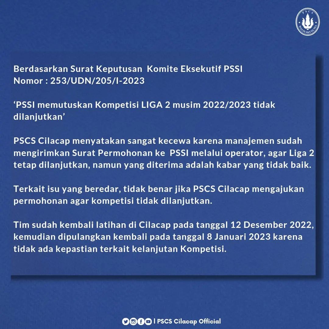 PSCS CILACAP tweet media