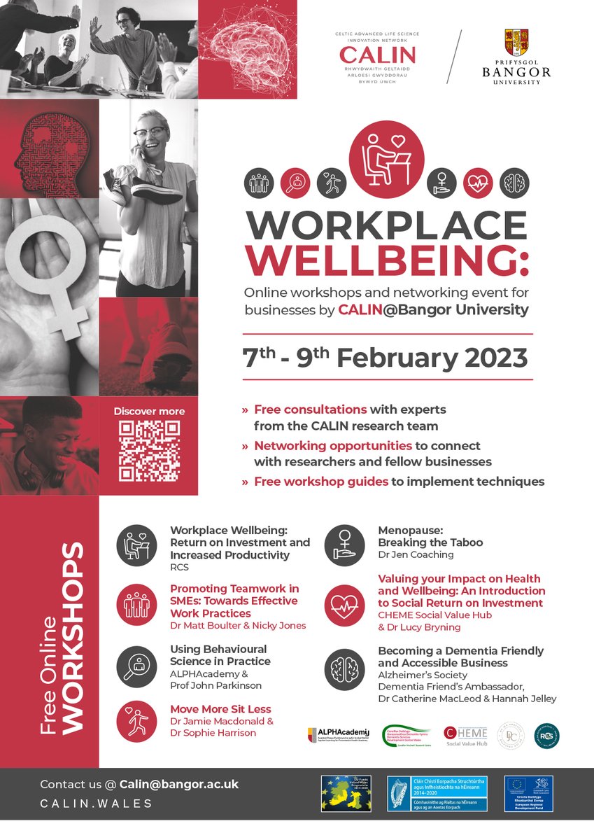 Would you like to become a dementia friendly business?

<a href="/CALIN_BangorUni/">CALIN@Bangor University</a> are hosting a FREE online workshop: ‘Becoming a Dementia Friendly &amp; Accessible Business’ for businesses in Ireland &amp; Wales. Visit: eventbrite.co.uk/e/474099874487 #DementiaFriends <a href="/dsdcwales/">DSDC Cymru/Wales</a> @SHSBangor