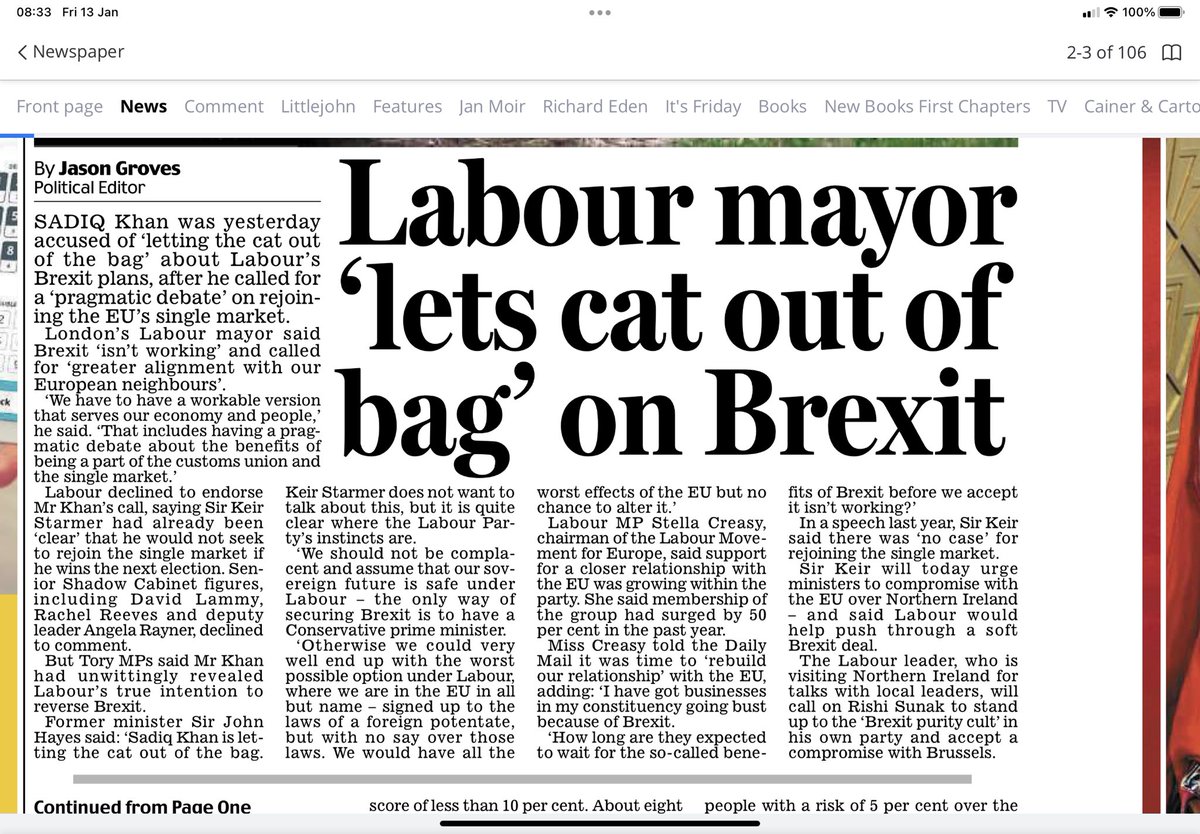 Labour will betray Brexit 
Tories have wasted Brexit opportunity

Only ⁦<a href="/reformparty_uk/">Reform UK</a>⁩ can be trusted to make massive success of Brexit