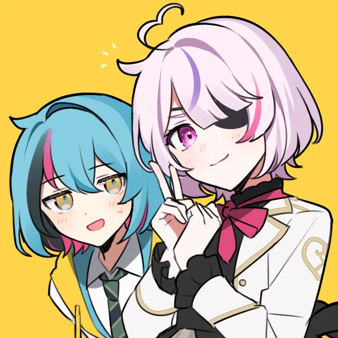 いるな1年髪型おそろっち~ 