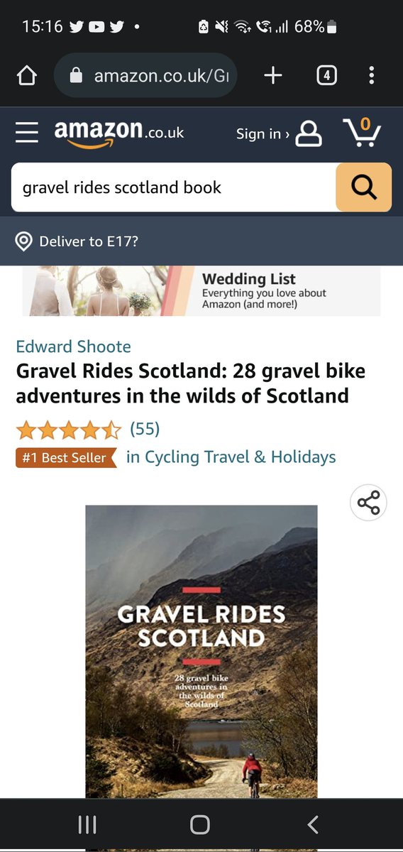Still amazing to see Gravel Rides Scotland as a best seller! A huge thanks to all buying it and I hope you're loving the rides!