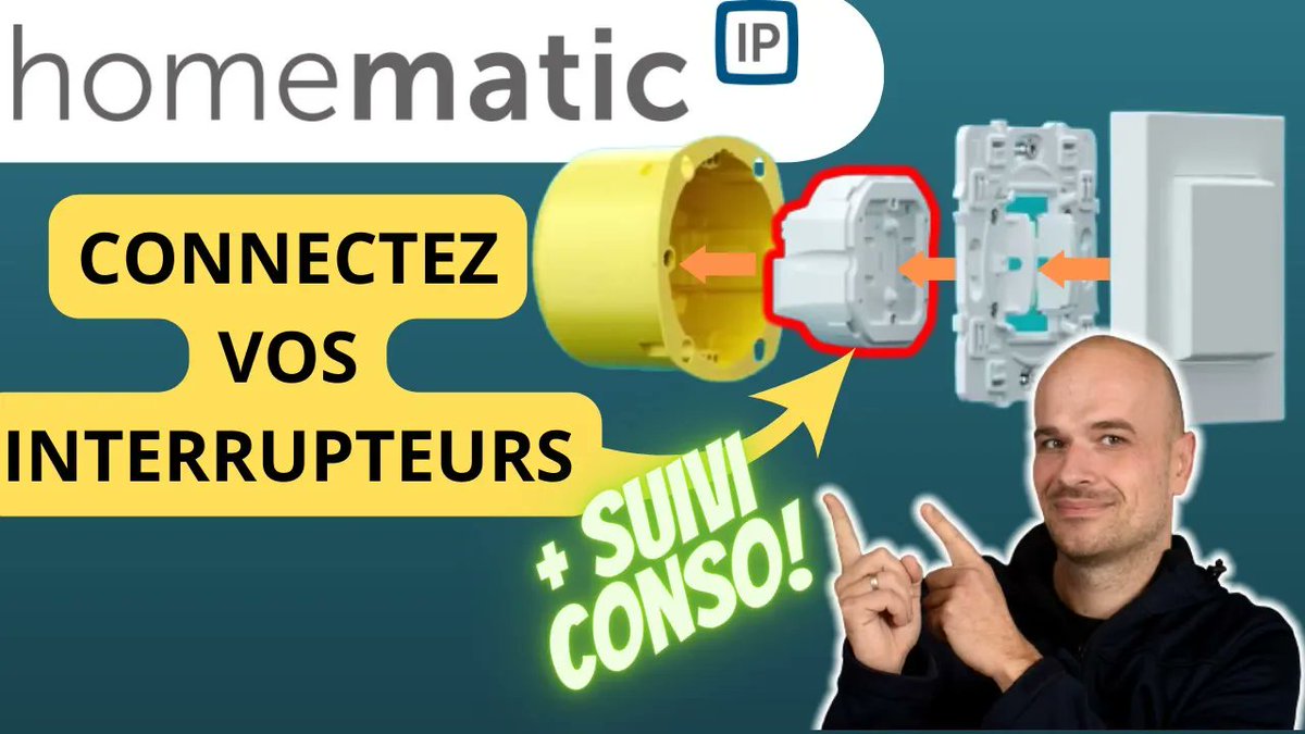 VincentVintech's tweet photo. Salut à tous !
Qui dit vendredi, dit partage de ma NOUVELLE VIDEO :
Domotisez sans changer la façade de vos interrupteurs : HOMEMATIC IP Module de commutation .
Pour la visionner, c'est par ici :
#homematicip #domotique #interrupteur
https://t.co/QkmNXRSdLb https://t.co/c5iWV6HRJA