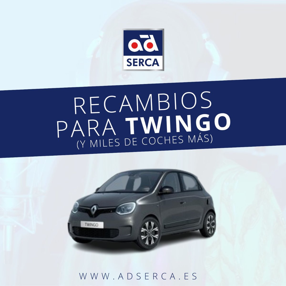 ADSerca's tweet photo. Sea cual sea el coche que tengas, tenemos el recambio (incluso del #twingo)

Repara tu coche con los mejores proveedores de la mano de AD Serca.

#ADSerca #Recambios #Mecanica #Ferrari #Bizarrap https://t.co/bzAsB65X2y