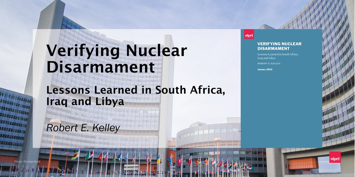 A new SIPRI report by Distinguished Associate Fellow Robert Kelley details the obstacles and successes of #nuclear inspection missions in #SouthAfrica🇿🇦, #Iraq🇮🇶 and #Libya🇱🇾 to inform future missions. Download the report ➡️ doi.org/10.55163/HRWA2…