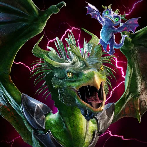 Pascalsp21's tweet photo. This is my baby dragon from @PrimeApePlanet. Most sales of this trait are sold for more than 1 eth. The baby dragons become a collection with a supply of 1111. When you own now a baby dragon you get an extra one airdropped for free. The floor price is now 1.15eth.🚀
#TimeToPrime https://t.co/UiY7HNJKvk