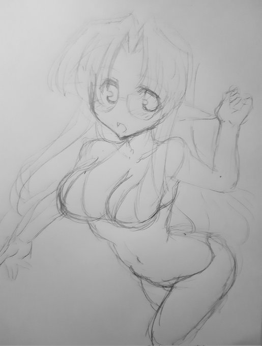 うちのこ描いておしごといってきます。
水着のおねえちゃんはオールシーズン描いてもいいのだ 