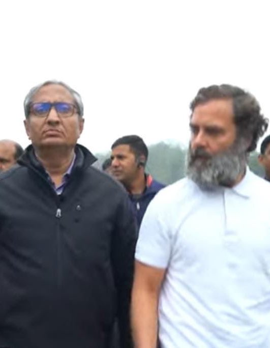 भारत जोड़ो यात्रा में रविश
