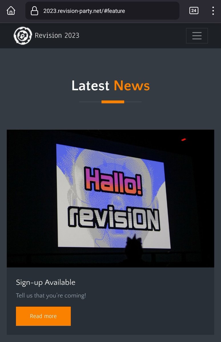 jamqueTPM's tweet photo. Wow! @revision_party use a #screenshot of our demo #Robotto for #MSX in News 🥰
We are very glad!
Remember our demo here: 
https://t.co/cp4ccM7AF6 https://t.co/Qe285ujxDu