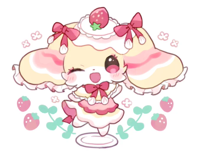 ショートケーキちゃん!#ぽたより 
