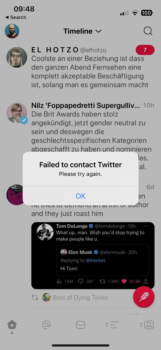 So Twitter is blocking Tweetbot now? Seriously fuck this place