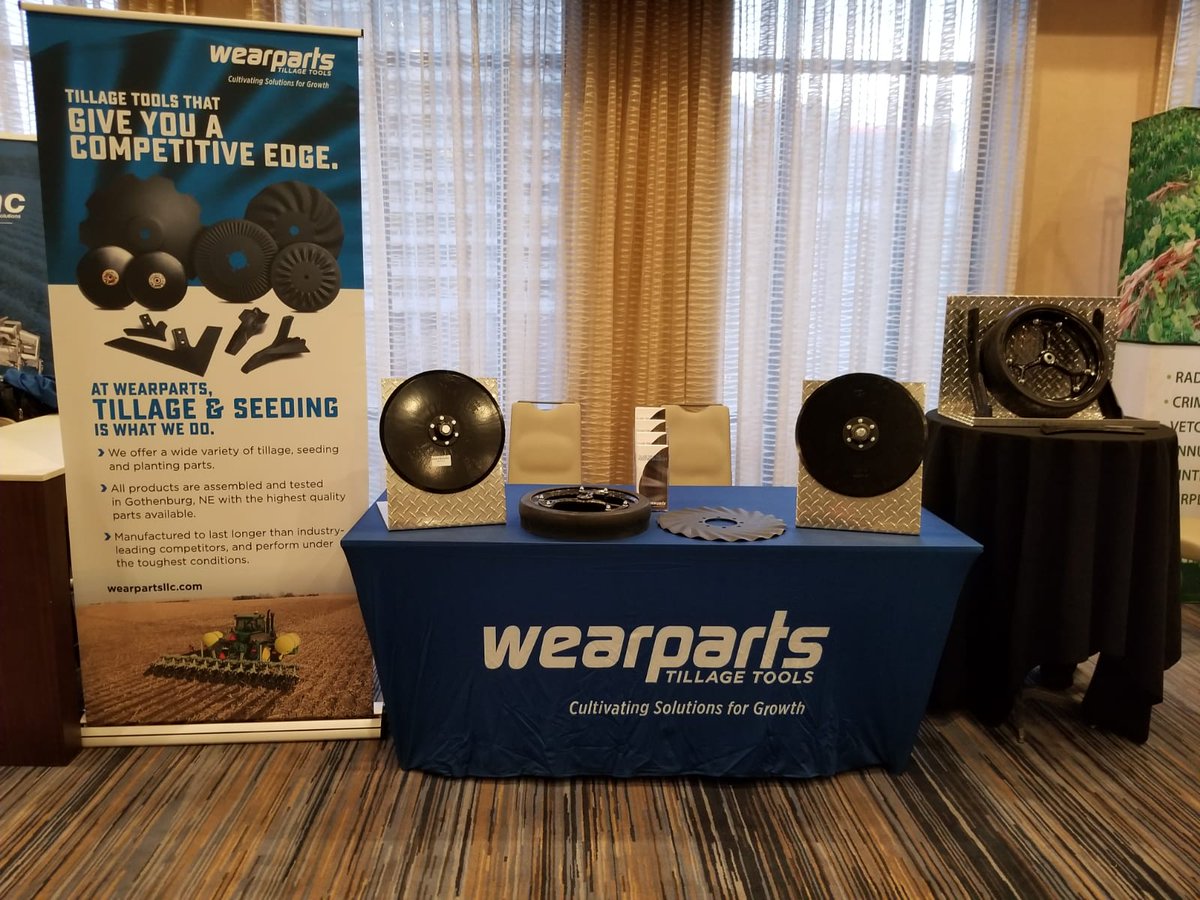 WearpartsLLC's tweet photo. Missouri, you’re looking FINE this morning! We’re at the Hyatt Regency St. Louis Arch Hotel for the 31st Annual National No-Till Conference – if you’re planning to attend, make sure you stop by and say hi!
#Wearparts #NoTillConference #Agriculture https://t.co/CXJkVJmDXl