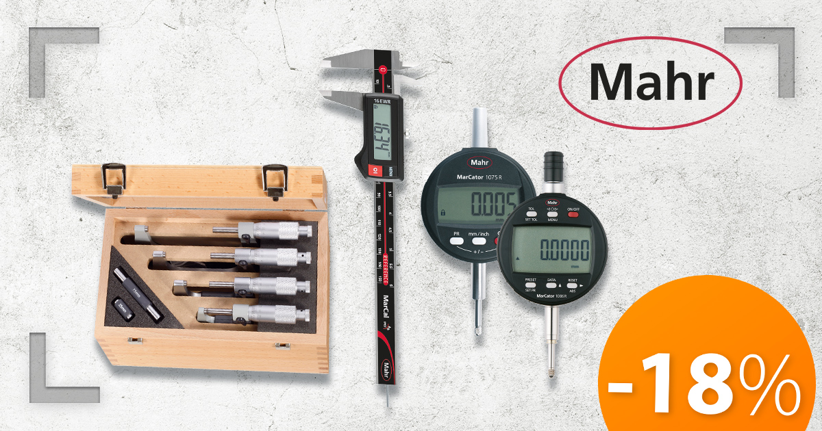 Año nuevo, nueva Orange Offer. 🧡 ¡Ahorra hasta un 18% al comprar nuestra selección de artículos de medición MAHR! Oferta válida hasta el día 22.01.2023. Haz clic aquí para hacer el pedido online:👉 fal.cn/3v4E2