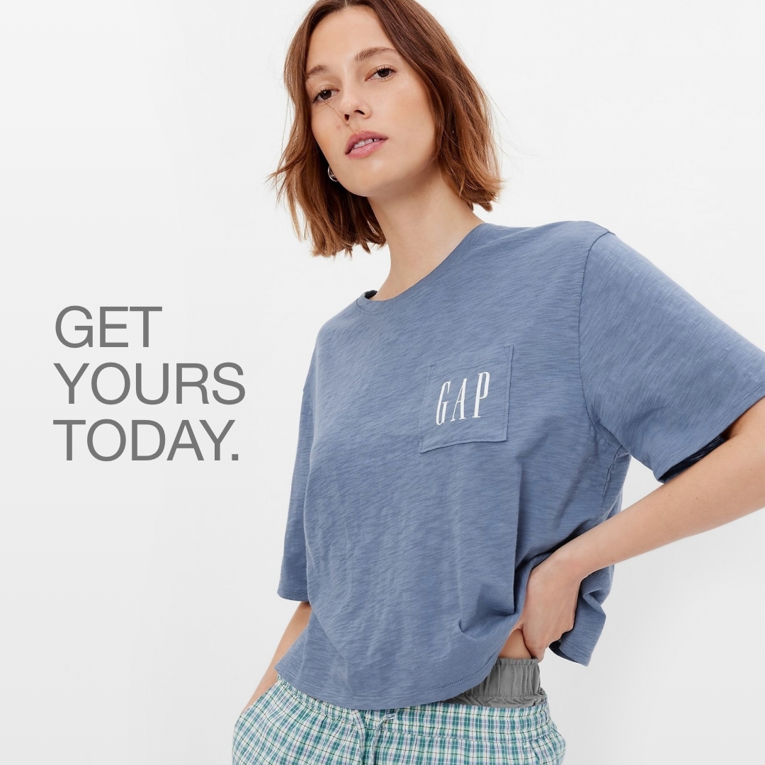 UKGap's tweet image. Check out this fun fact about Gap's iconic Pocket-T.