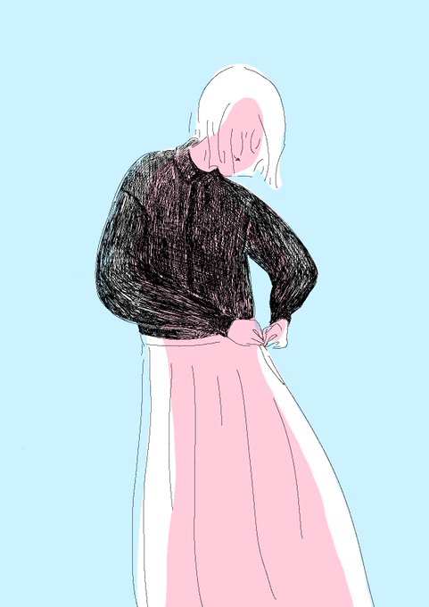 ボタンを留める時の小さな祈り。しずかに。 