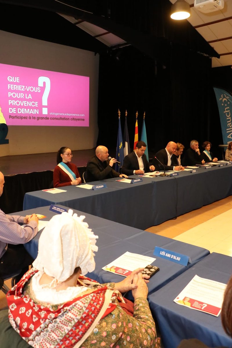 allauch's tweet photo. #Allauch #EGP2 #Traditions
États généraux du Département : les acteurs de la Provence réunis à #Allauch pour faire rayonner notre identité, nos traditions et notre culture provençales à l’horizon 2030 !
👉 https://t.co/WEemoVG2zp https://t.co/LjWV5T4m4e